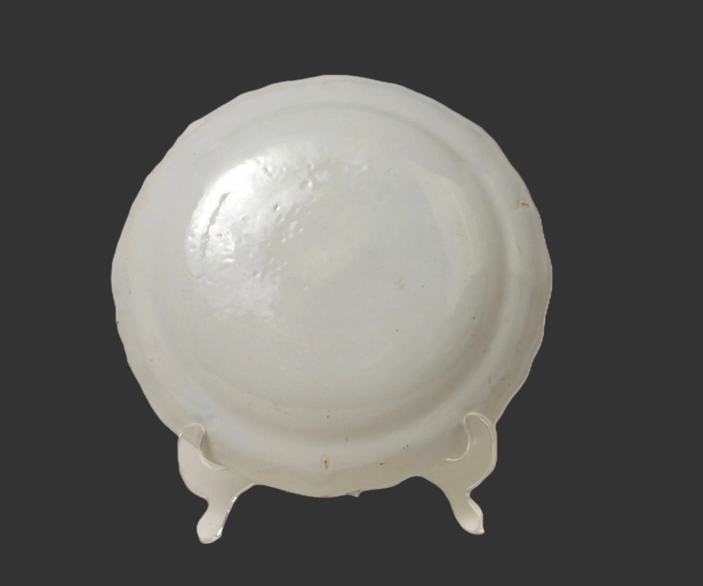 Antique French Faience Moustiers Deep Dish - 9" - France