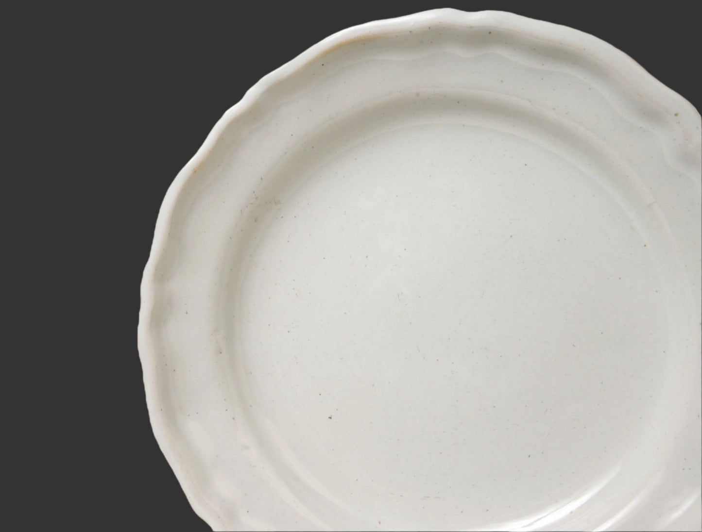 Early 19thC.French Faience Deep Plate - 9" - France C