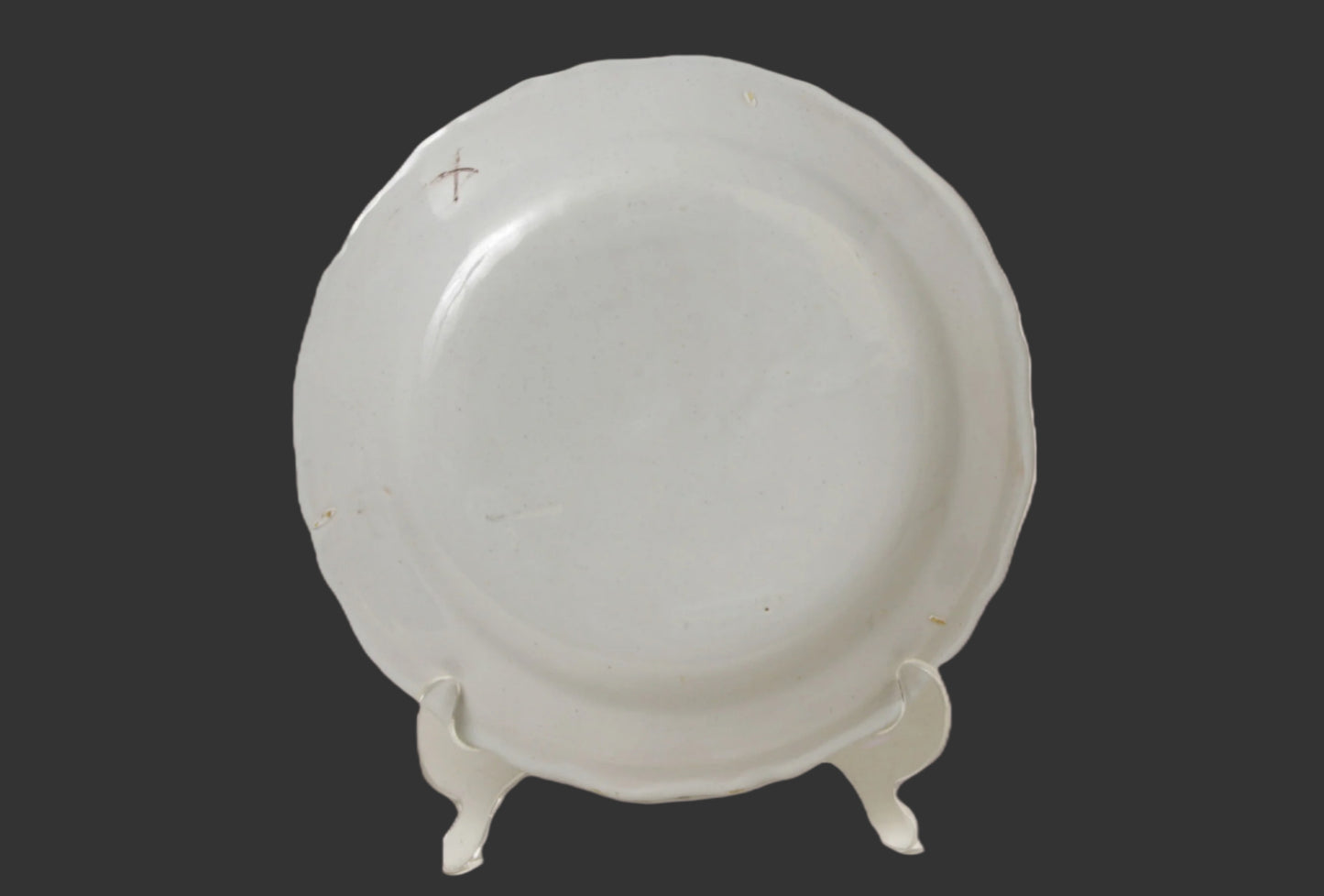 Early 19thC.French Faience Deep Plate - 9" - France C