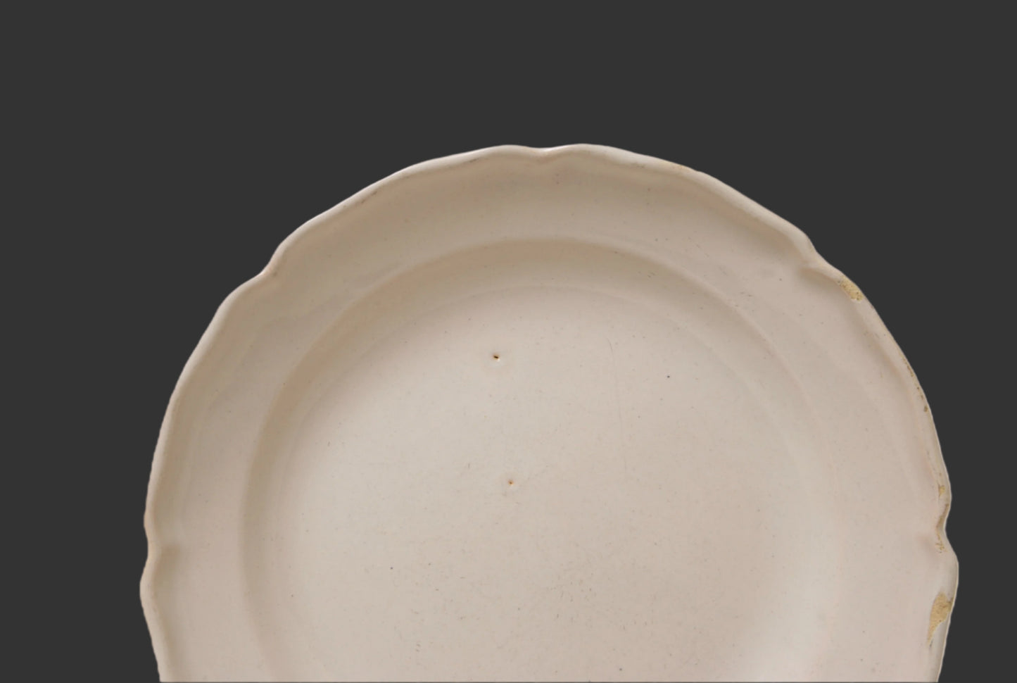 Early 19thC.French Faience Deep Plate - 9" - France D