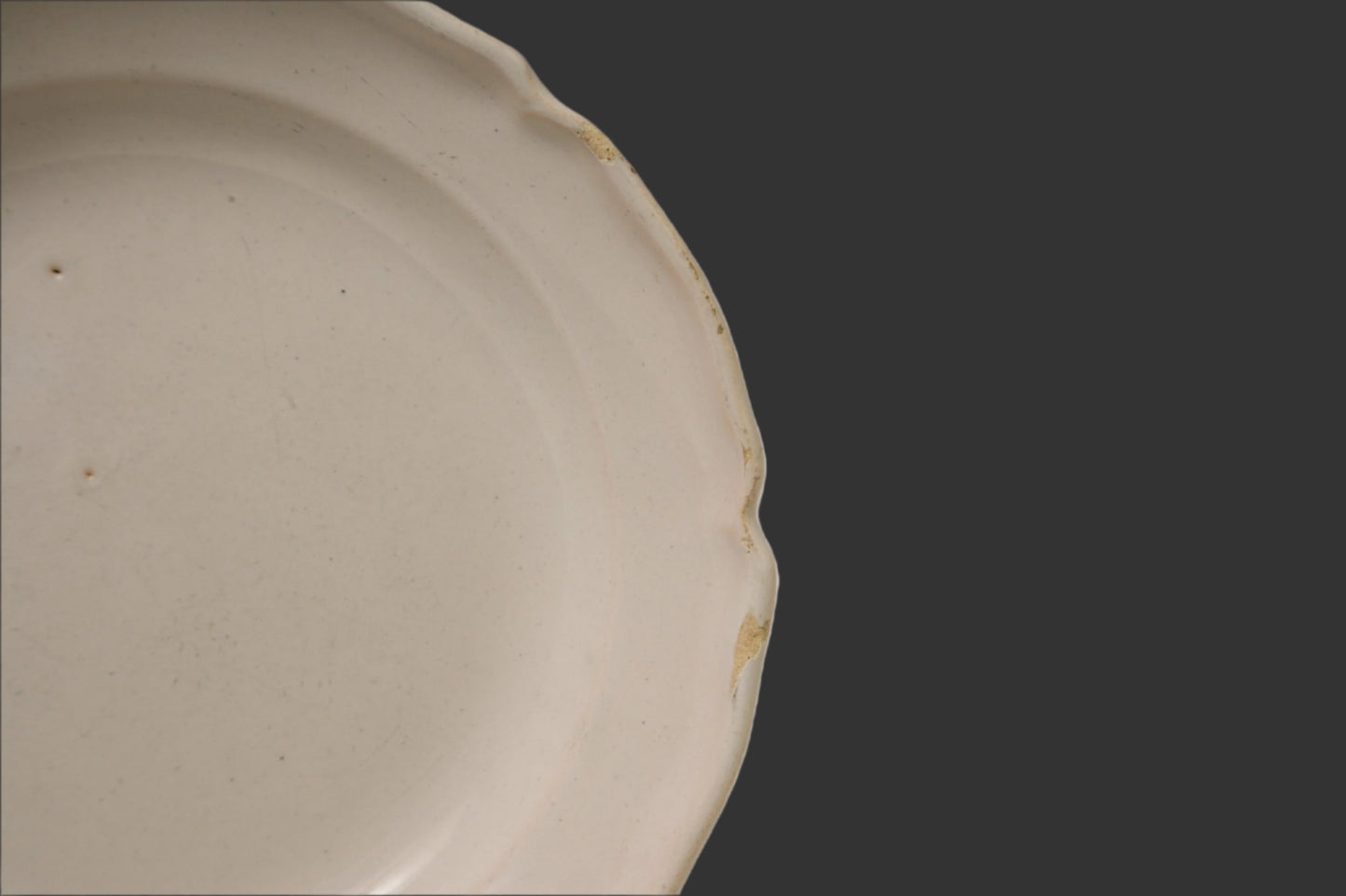 Early 19thC.French Faience Deep Plate - 9" - France D