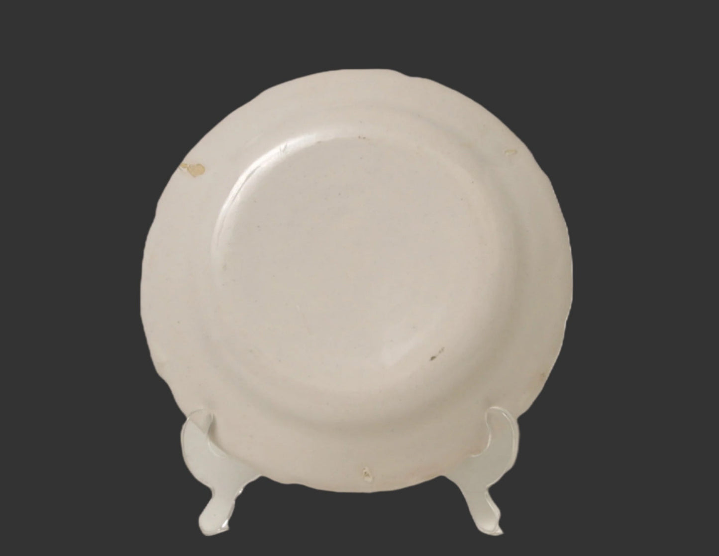 Early 19thC.French Faience Deep Plate - 9" - France D