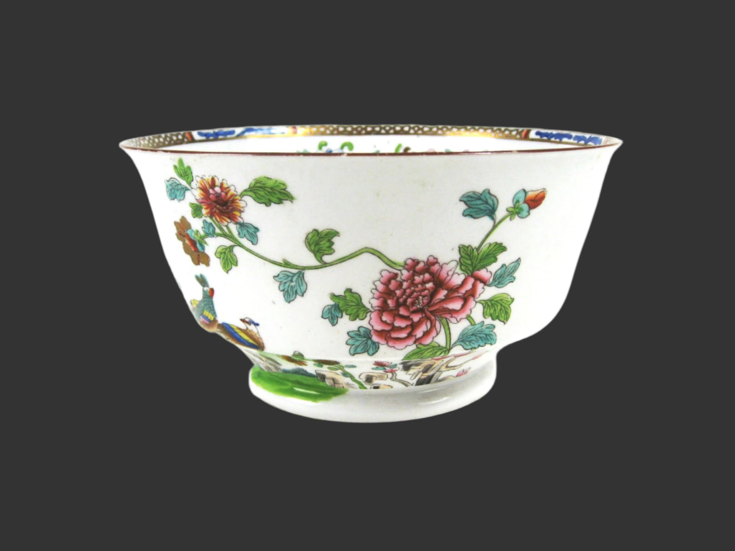 Early 19thC. Josiah Spode Peacock Bowl - C. 1815 - England