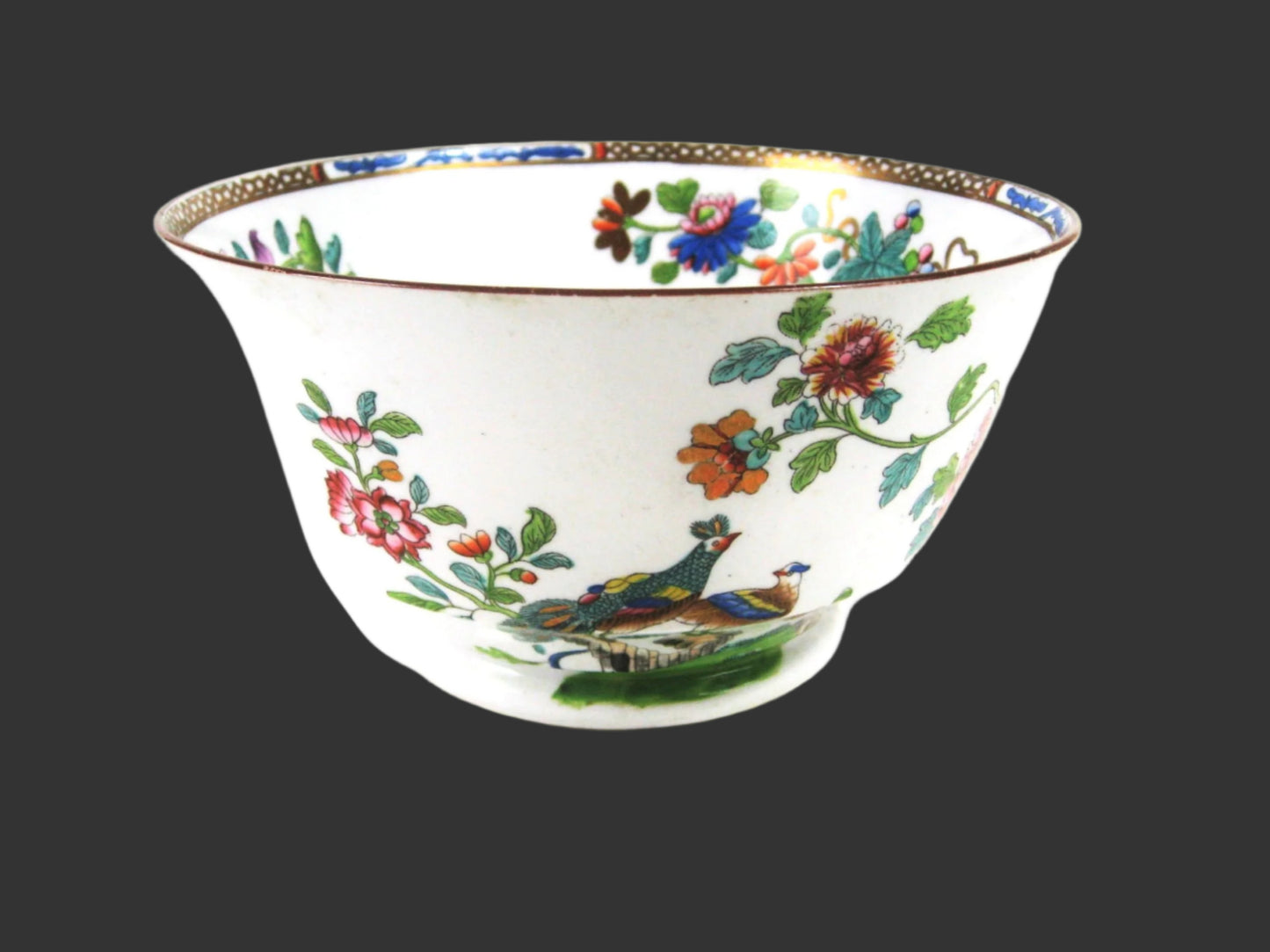 Early 19thC. Josiah Spode Peacock Bowl - C. 1815 - England