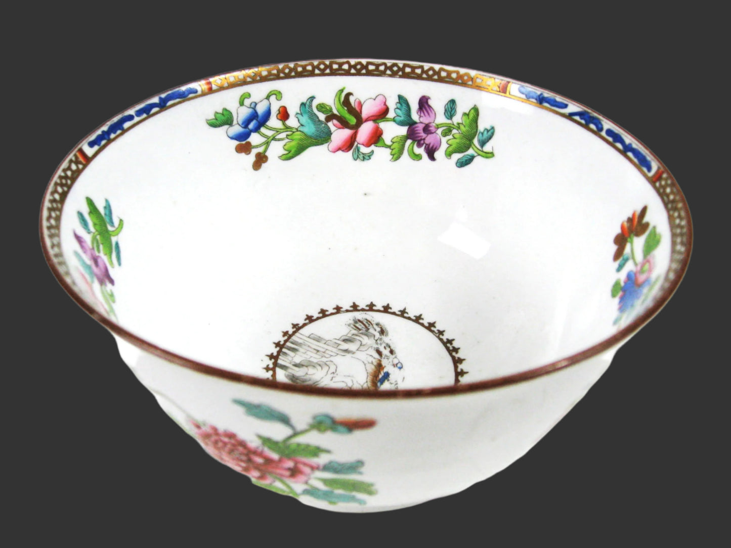 Early 19thC. Josiah Spode Peacock Bowl - C. 1815 - England