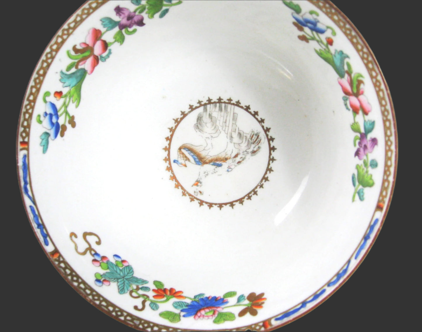 Early 19thC. Josiah Spode Peacock Bowl - C. 1815 - England