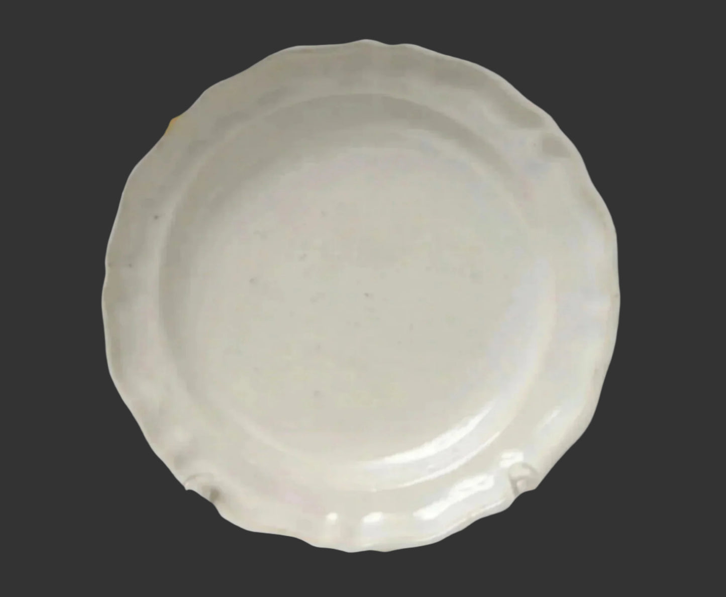 French Moustiers Earthenware Plate - 8 5/8"