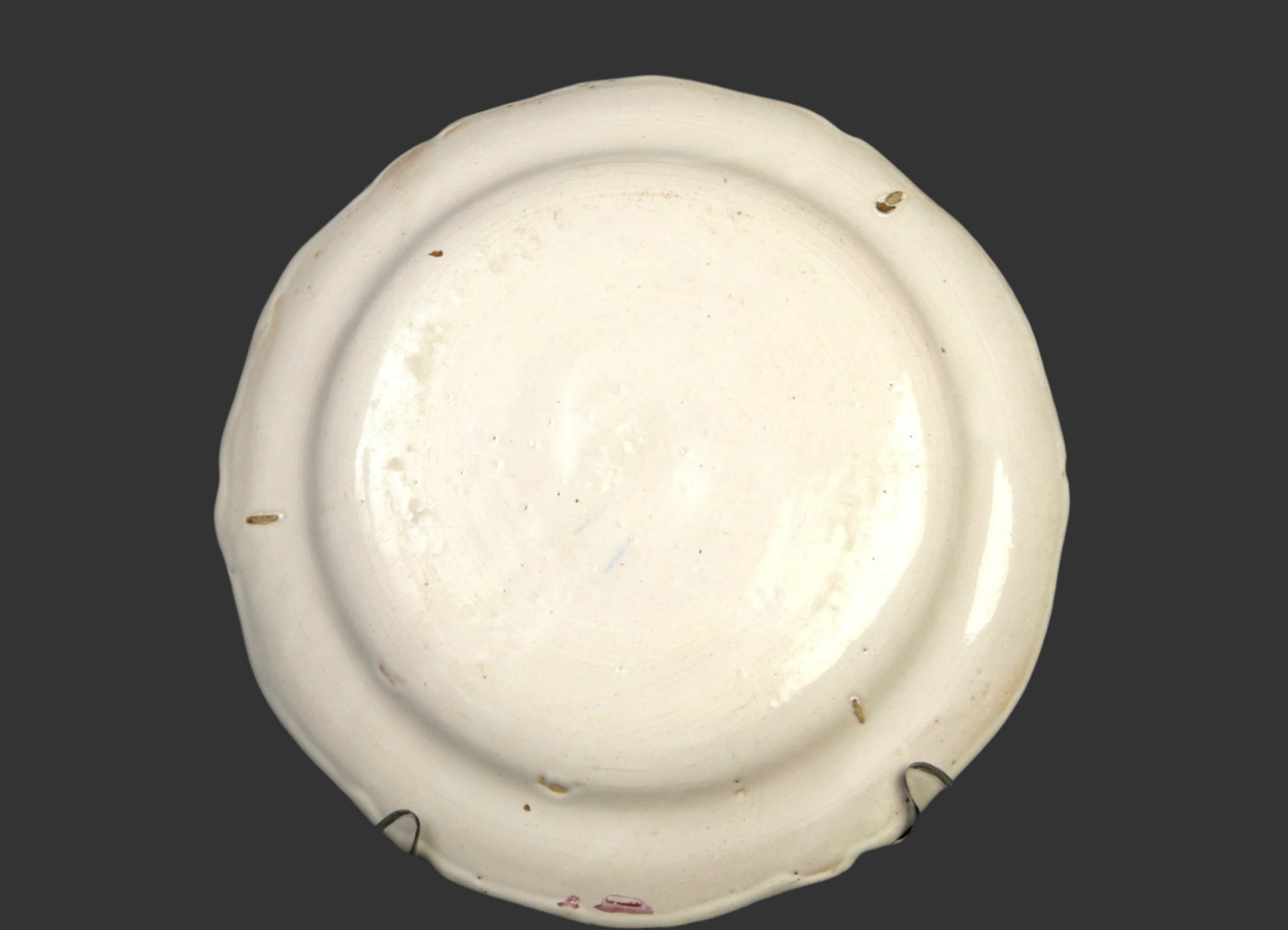 Early 19thC Lunéville Saint-Clément Faience Plate, France