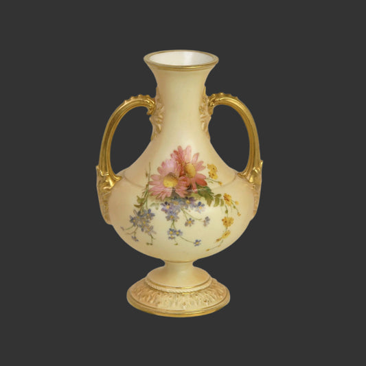 Royal Worcester Blush Ivory Bud Vase - 1903 - England