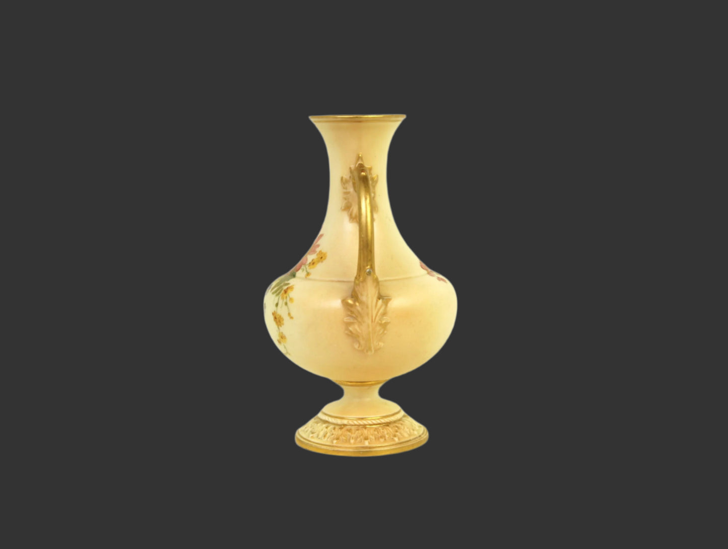 Royal Worcester Blush Ivory Bud Vase - 1903 - England