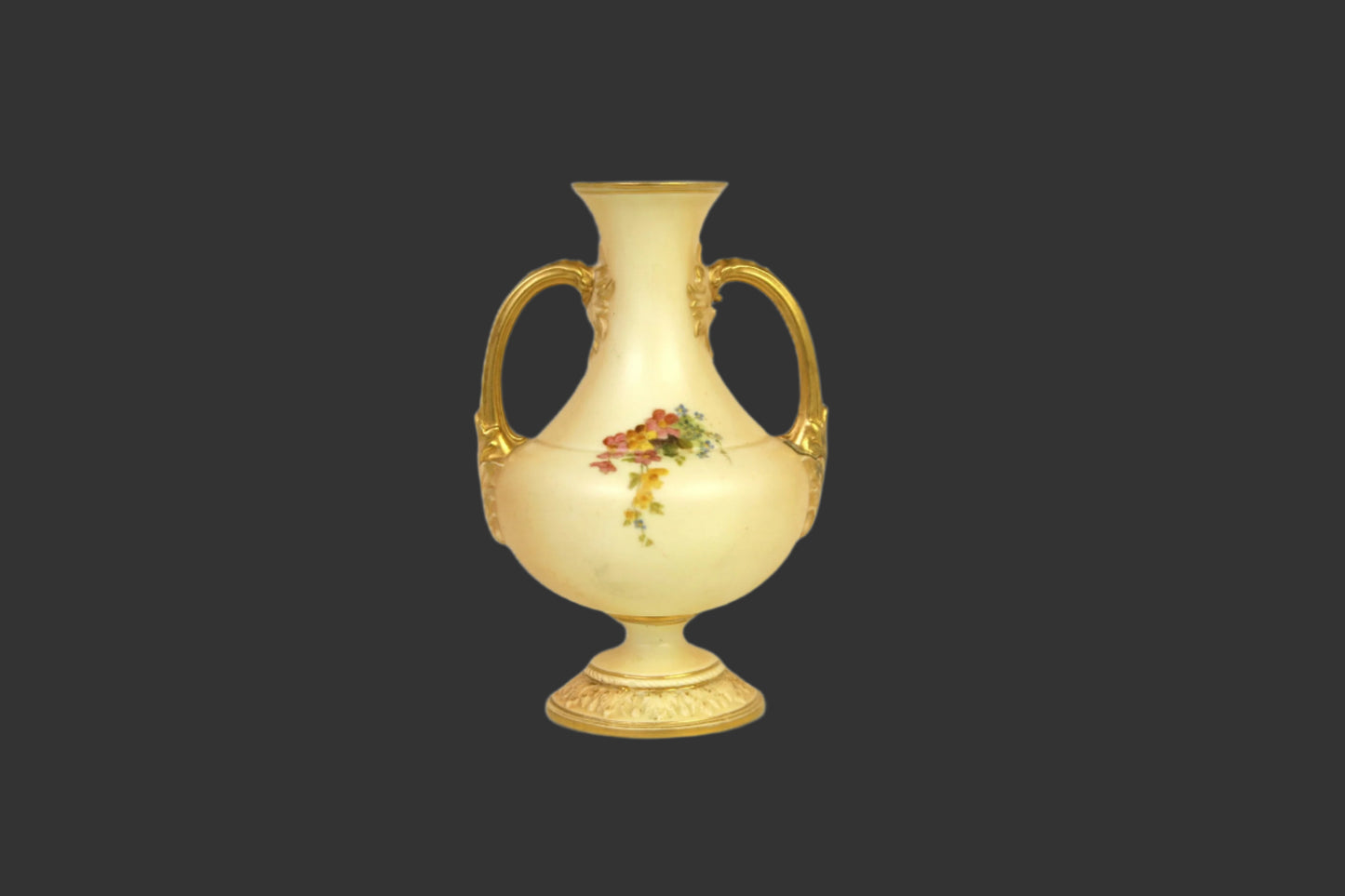 Royal Worcester Blush Ivory Bud Vase - 1903 - England