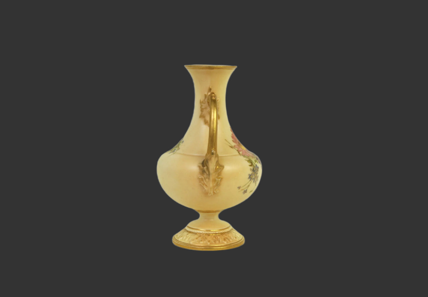 Royal Worcester Blush Ivory Bud Vase - 1903 - England