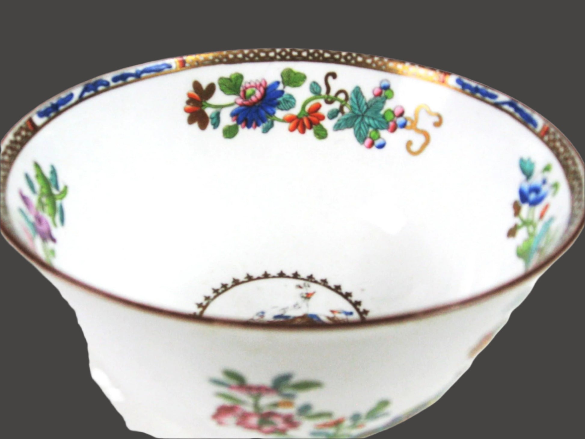 Early 19thC. Josiah Spode Peacock Bowl - C. 1815 - England