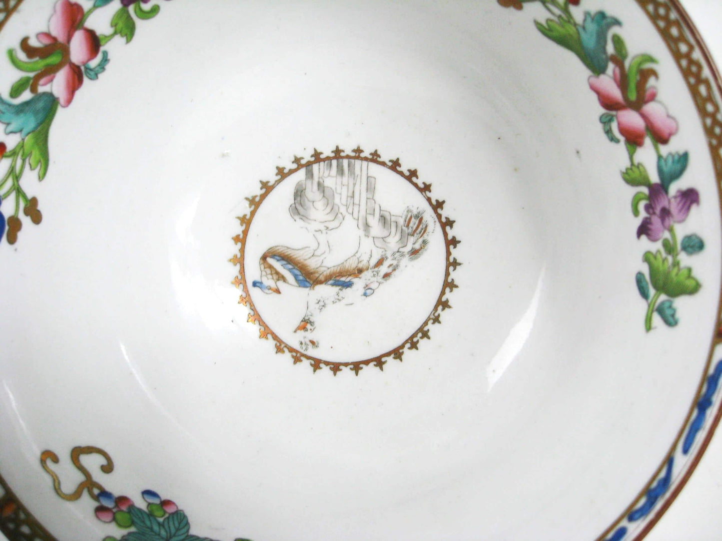 Early 19thC. Josiah Spode Peacock Bowl - C. 1815 - England