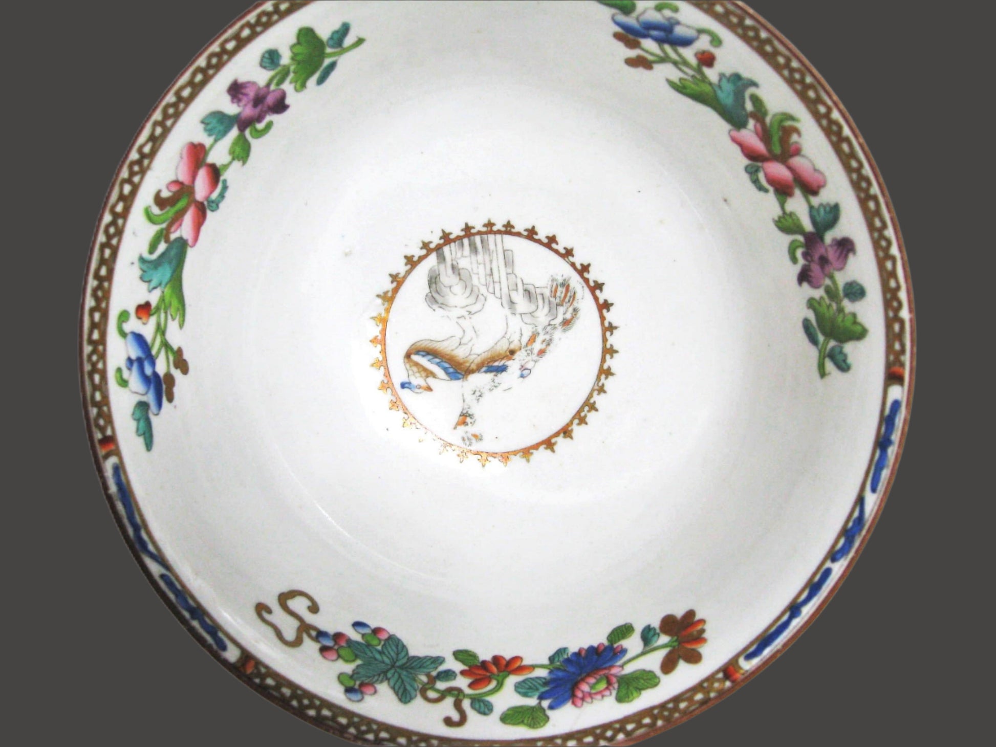 Early 19thC. Josiah Spode Peacock Bowl - C. 1815 - England